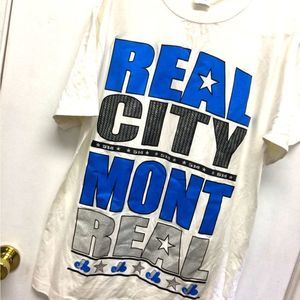 Real City Montreal T-Shirt Mens size Medium